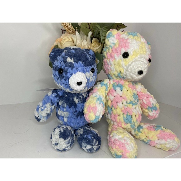 Simple Creations Siblings Decorative Stuffed Animal Crochet - Picture 2 of 3